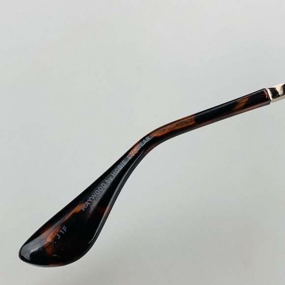 Hobie Sunglasses mod. Maywood Tortoise Brown Round Polarized Keyhole Gold + Case - Picture 4 of 11
